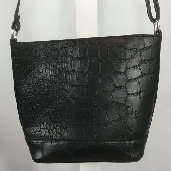 Faux Reptile Crossbody Bag - Picture 3 of 4